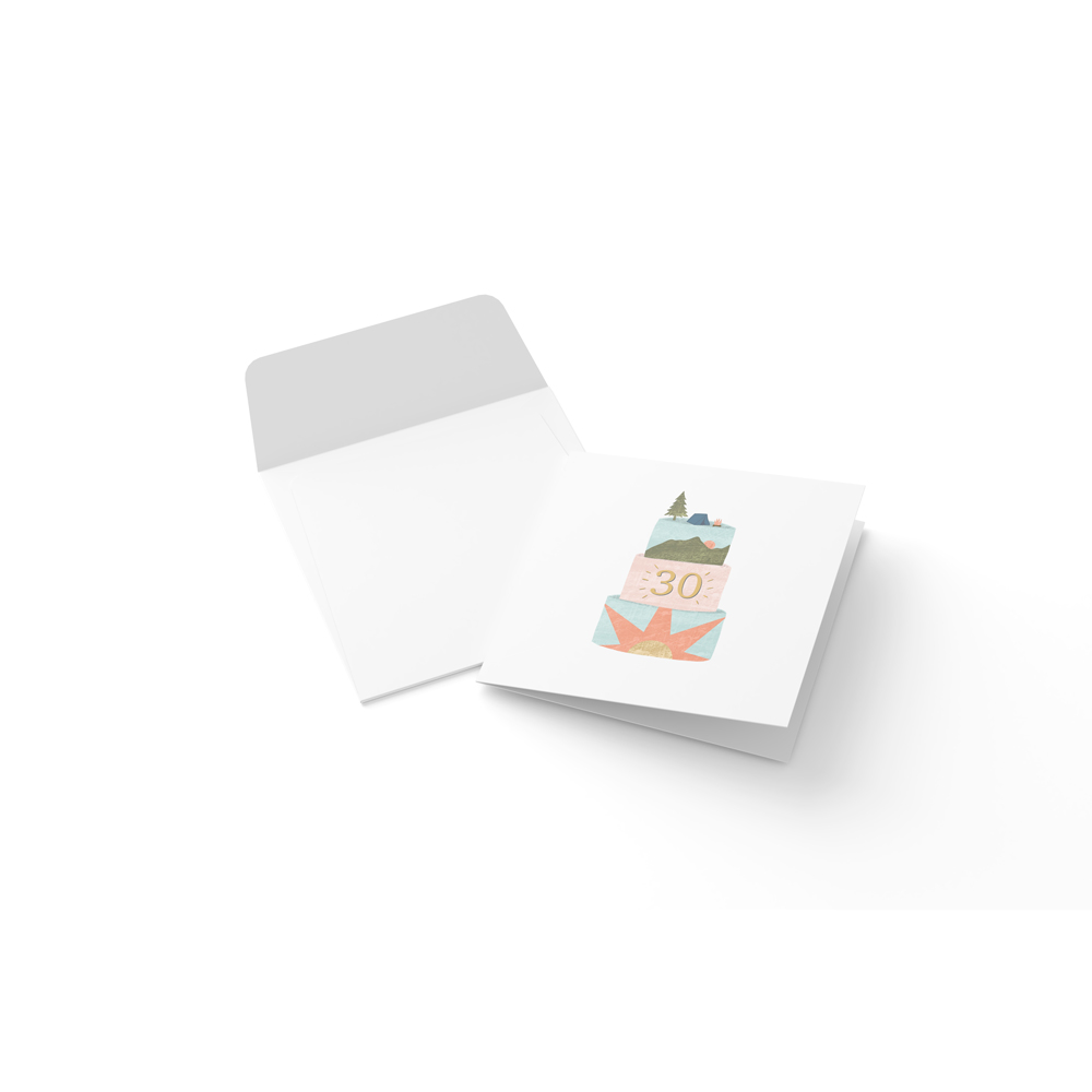 Happy 30th Birthday Card